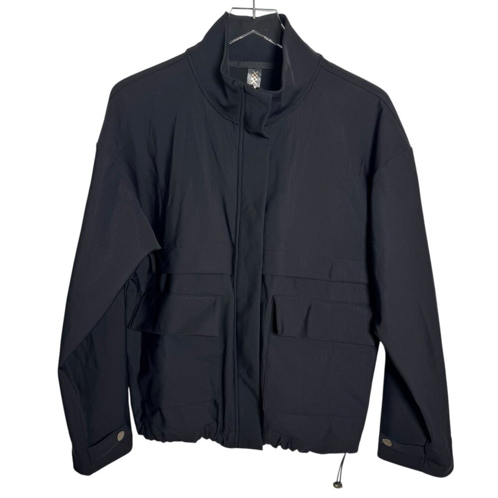 RHONE womens outplay jacket black size medium full zip - Picture 3 of 12